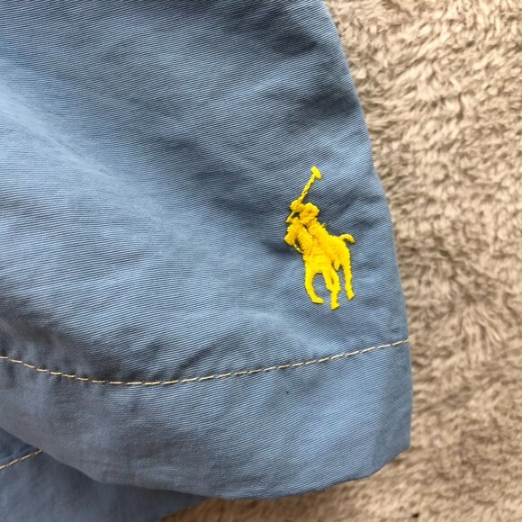 Polo Ralph Lauren Mens Swim Trunks Size XXL Cargo Swimwear Blue Drawstring Beach - Picture 12 of 16